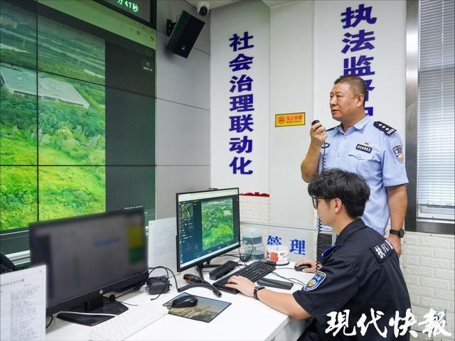 “无人机+AI”赋能 护航江北新区“双节”平安