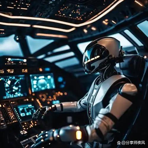 我觉得未来应该让人形机器人去驾驶直升机保护解放军人身安全