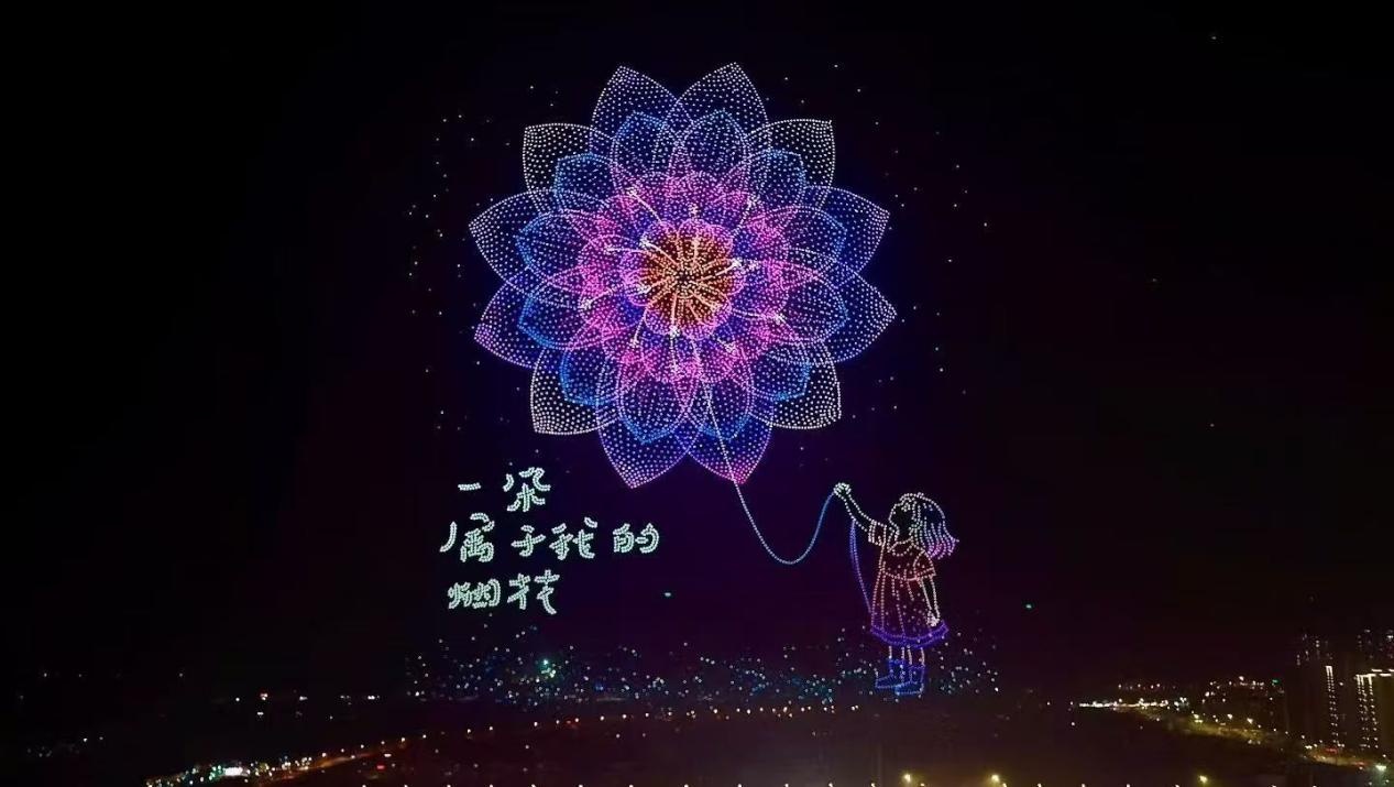 “单台电脑控制最多无人机”与“无人机发射最多烟花”：高巨创新吉尼斯双纪录定义低空表演新范式(图4)